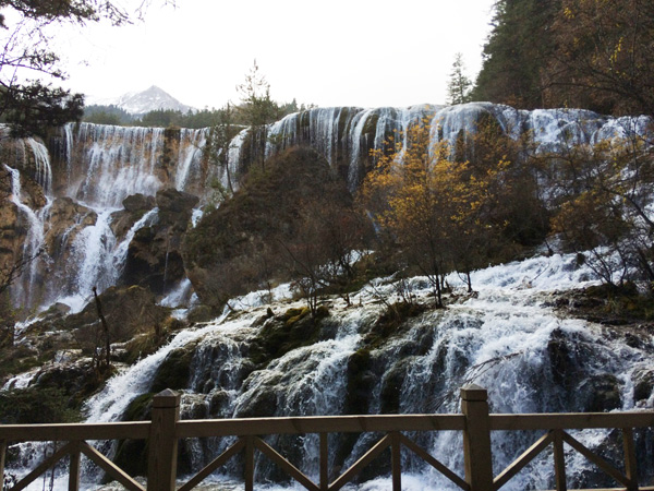 Waterfall in Jiuzhaigou 